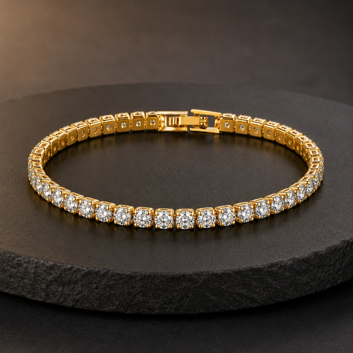 Classic tennis bracelet with sparkling stones – ACSRY product image 4