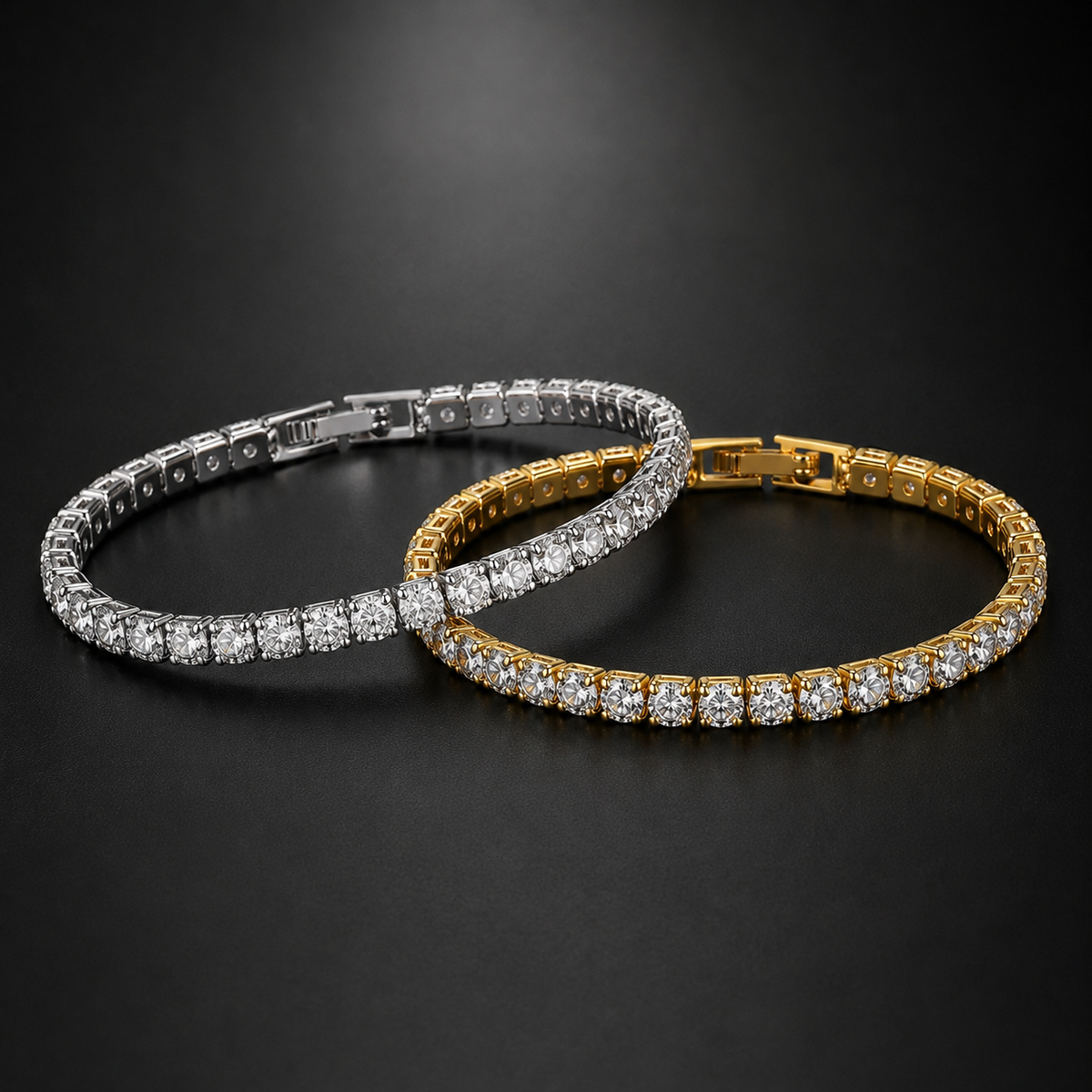 Classic tennis bracelet with sparkling stones – ACSRY product image 3