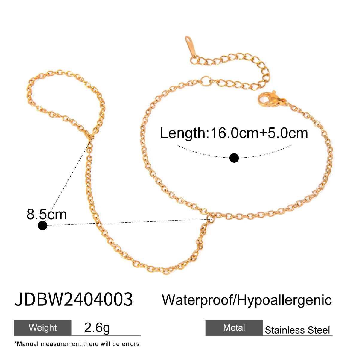 Women's hand chain bracelet jewelry – ACSRY product image 19